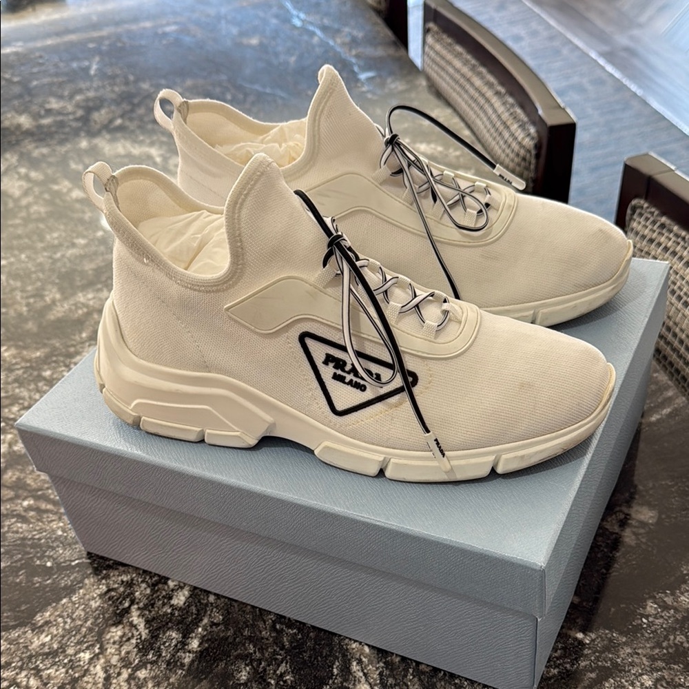 Prada Women’s White Sneakers